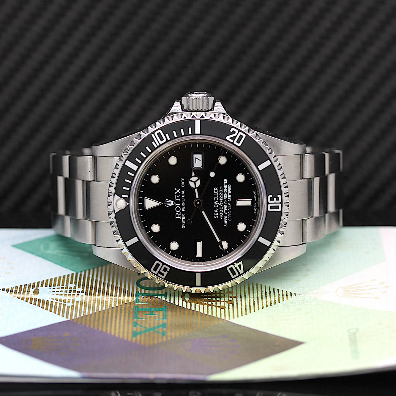 Rolex Sea Dweller Ref:16600T-Box/Papiere.