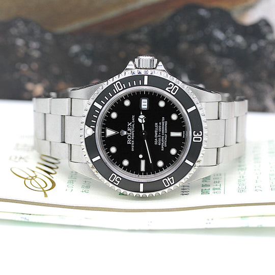 Rolex Sea Dweller Ref:16600-Box/Papiere.