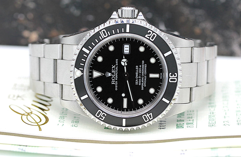 Rolex Sea Dweller Ref:16600-Box/Papiere.