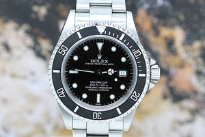 Rolex Sea Dweller Ref:16600-Box/Papiere.