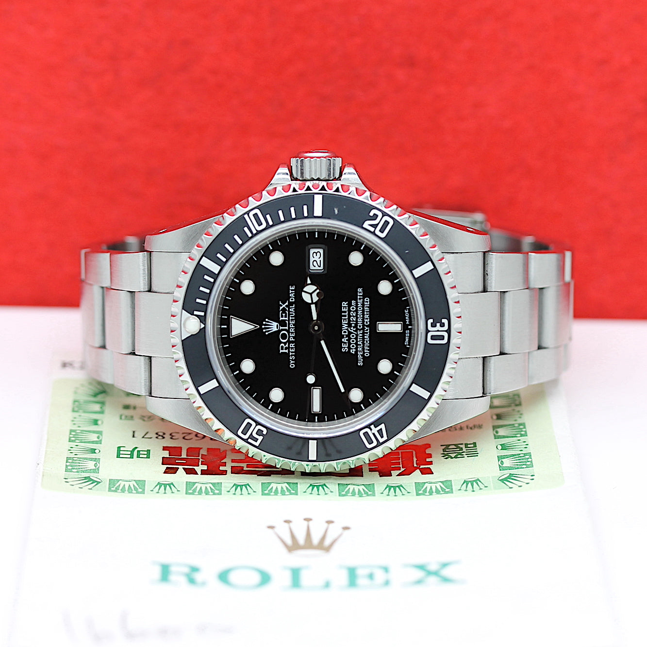 Rolex Sea Dweller Ref:16600-Box/Papiere.