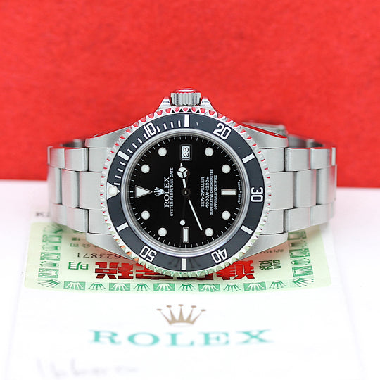 Rolex Sea Dweller Ref:16600-Box/Papiere.