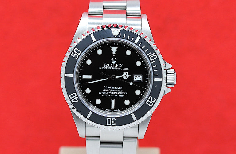 Rolex Sea Dweller Ref:16600-Box/Papiere.