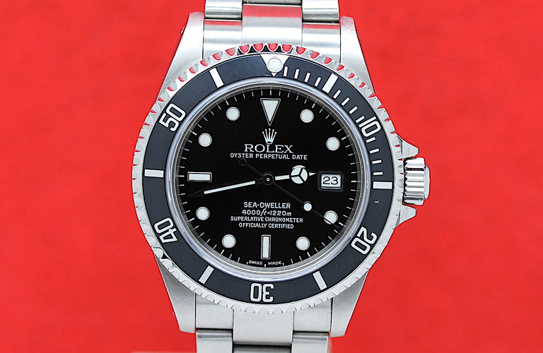 Rolex Sea Dweller Ref:16600-Box/Papiere.