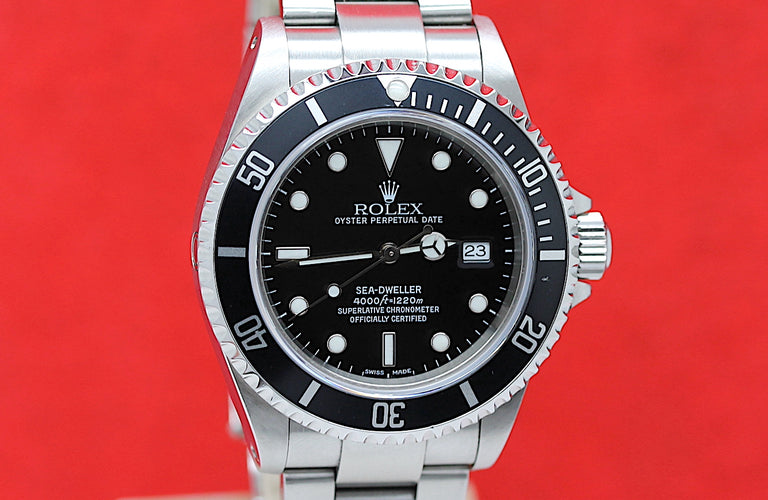 Rolex Sea Dweller Ref:16600-Box/Papiere.