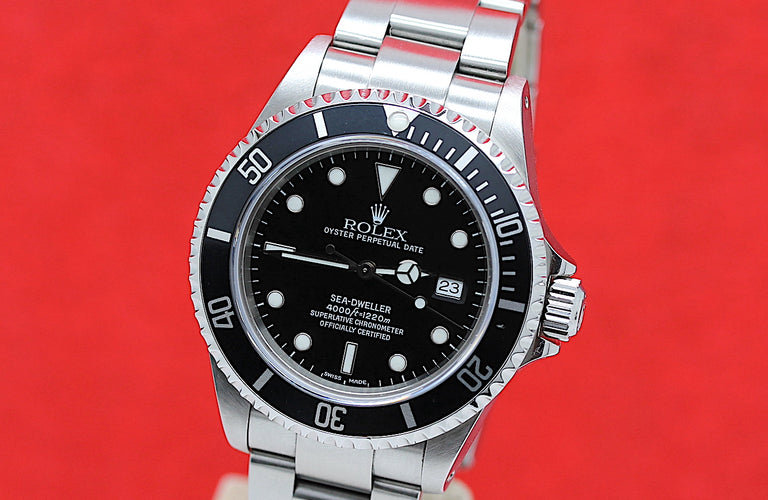 Rolex Sea Dweller Ref:16600-Box/Papiere.