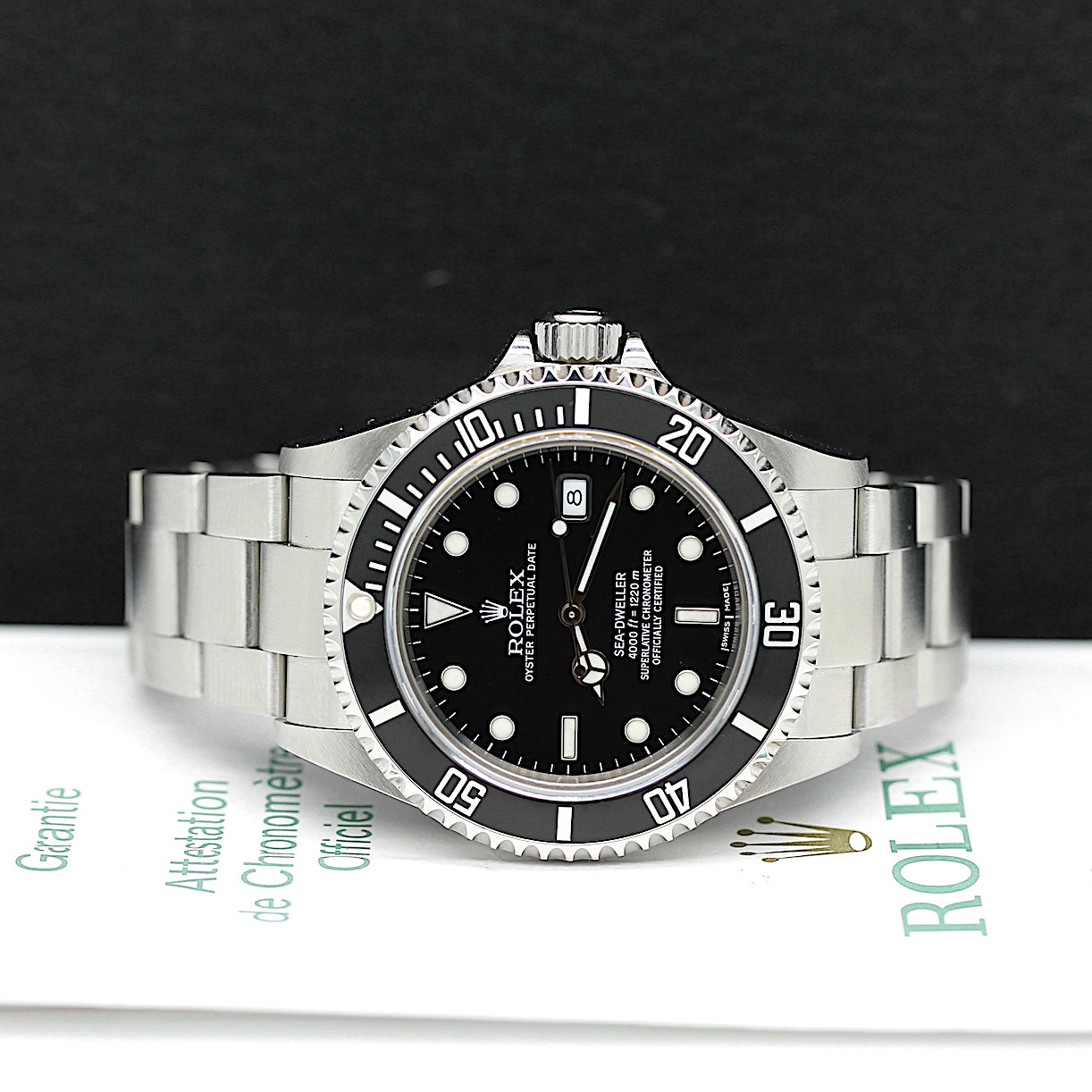 Rolex Sea Dweller Ref:16600T-Box/Papiere.