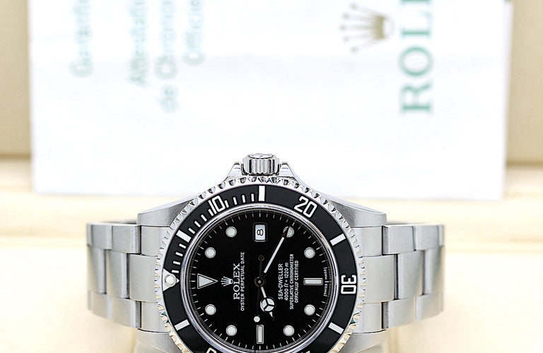 Rolex Sea Dweller Ref:16600T-Box/Papiere.